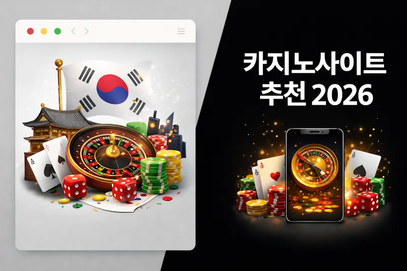 카지노사이트 추천 2026 – 검증된 온라인카지노사이트 순위 TOP10