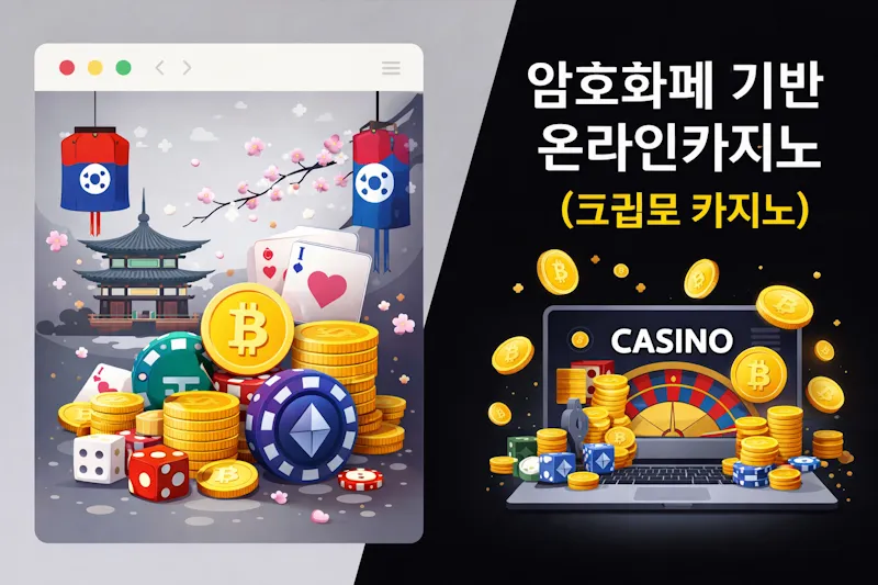 암호화폐 기반 온라인카지노 (크립토 카지노)