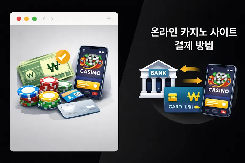 온라인 카지노 사이트 결제 방법